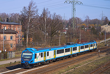 EN57AKŚ-1563 · Katowice Brynów - Katowice Ligota