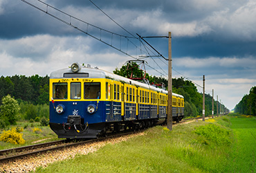 EN57-038 · Leszczydół-Nowiny, województwo mazowieckie